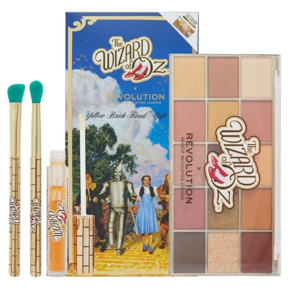 Revolution Beauty Yellow Brick Road Gift Set Shadow & Gloss - Picture 1 of 3